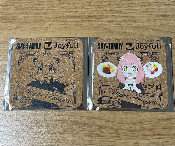 SPY×FAMILY ジョイフル コラボ コースター シークレット