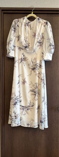 Herlipto French Bouquet Puff Sleeve Dress Sサイズ