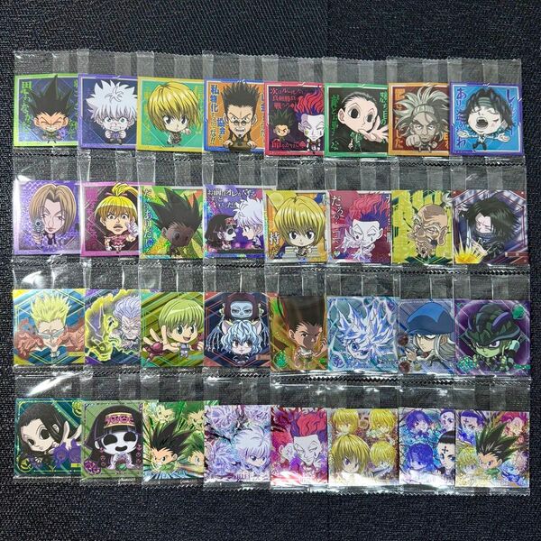 Pハンターハンターシールウエハース全32種コンプセット