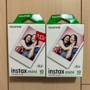 新品・未開封品!チェキフィルム 20枚 instax mini 富士フイルム