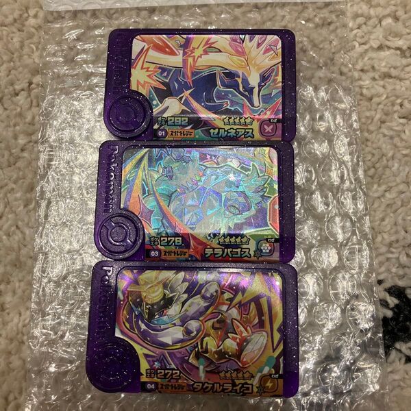 ④ポケモンフレンダ テラパゴス ゼルネアス タケルライコ
