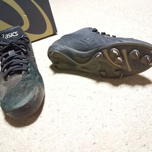 asics 26.5センチ P皮付き スパイク 野球 ソフトボール 26.5cm スパイクシューズ P革付き アシックス