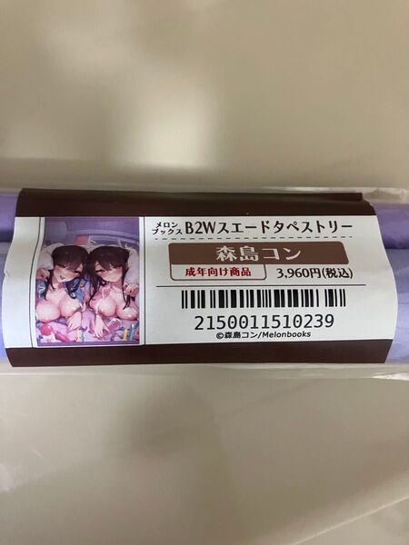 森島コン B2Wスエードタペストリー