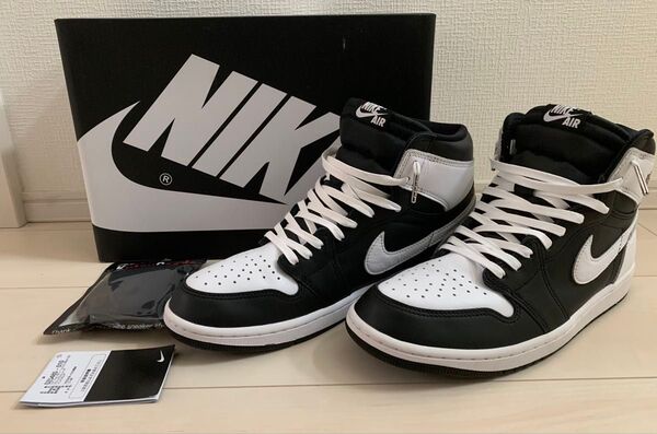 28cm NIKE AIR JORDAN 1 Retro High OG Black/White ジョーダン ブラック ホワイト