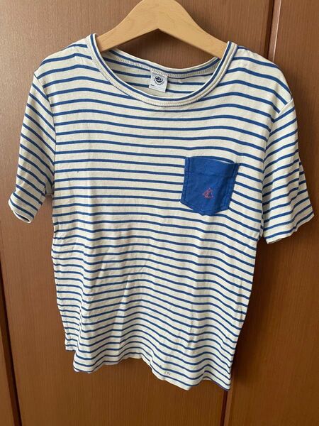 プチバトー ボーダーTシャツ 140センチ