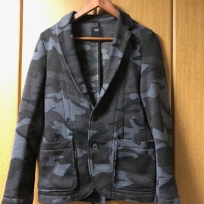 【 AZUL by moussy 】 アズール メンズ テーラード ジャケット 迷彩 S