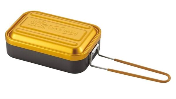 新品 Skater×Kanochikana 飯盒 飯ごう アウトドア 850ml イエロー メスティン AFTM8N-A