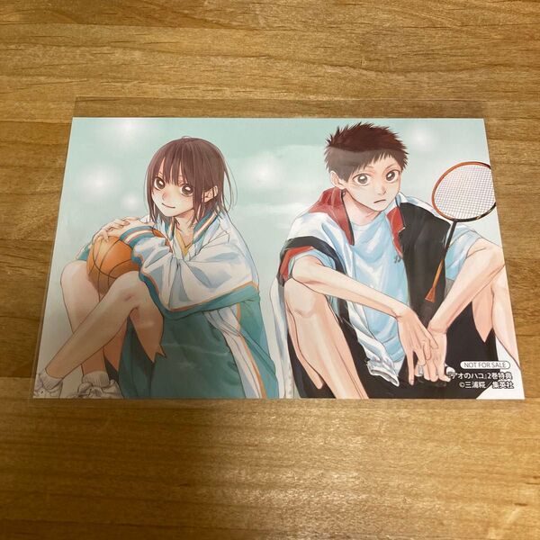 アオのハコ 2巻 アニメイト特典 ポストカード イラストカード
