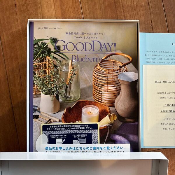 新品・未使用 東急百貨店カタログギフト【グッデイ ブルーベリー】
