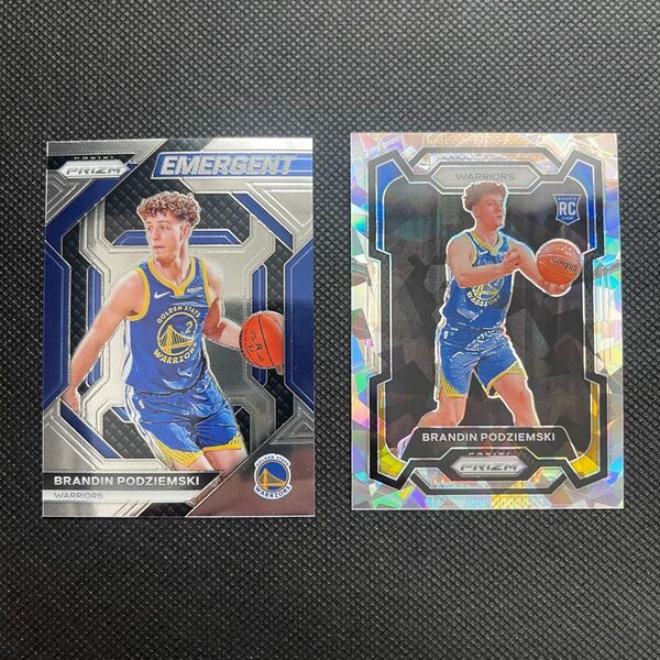 2023-24 PANINI PRISM cracked ICE PRISM RC ブランディン ポジェムスキー ルーキー