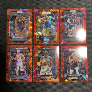2023-24 PANINIPRISM RED ice prism 6枚セット ドレイモンドグリーン マイルズターナー他