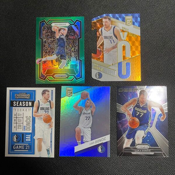 2023-24 PANINI PRISM green contenders donruss ルカドンチッチ セット