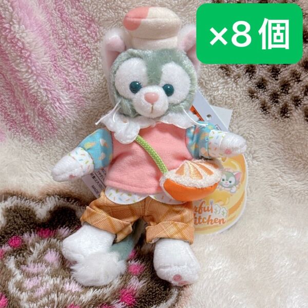 東京ディズニーシー ジェラトーニ ワンダフルキッチン ぬいぐるみ バッジ 8個 新品 タグ付き