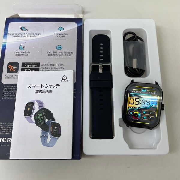 【2025新登場】スマートウォッチ Bluetooth5.3通話 2.10インチ大画面 曲面タイプsmart watch