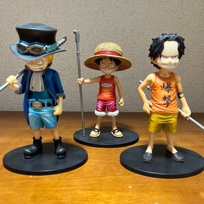 ワンピース フィギュア まとめ売り THE GRANDLINE CHILDREN エース、サボ、ルフィ