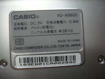 訳アリ　中古品　CASIO EX-word 電子辞書 XD-A9800_画像2