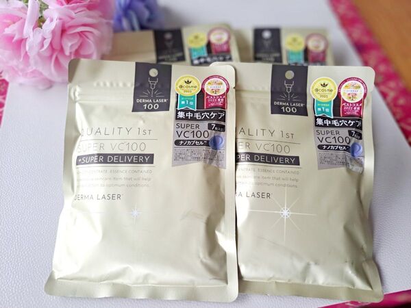 ダーマレーザー☆スーパーVC100集中毛穴ケア☆4個セットkatuhide