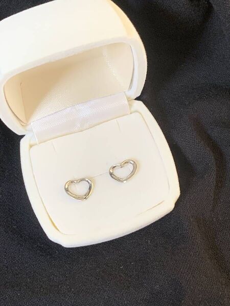 Tiffany& Co. ティファニー 925 オープンハート ピアス
