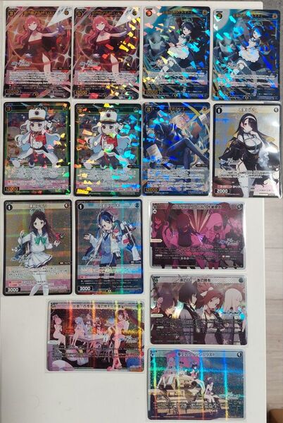 ウィクロス ブルーアーカイブ SELECTOR LR SR パラレル LC R C 未使用品