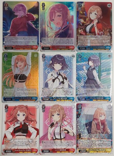 ヴァイスシュヴァルツ 学園アイドルマスター SR L.U.V 姫崎莉波 RR ツキノカメ 秦谷美鈴 他 未使用品 写真3はオマケ品