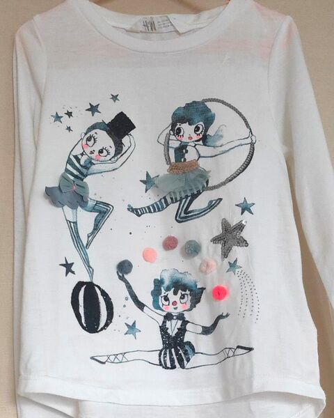 120cm 長袖Tシャツ H&M