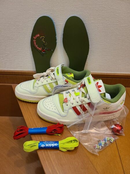 adidas FORUM LOW GRINCH アディダス スニーカー 未使用 サイズ25cm