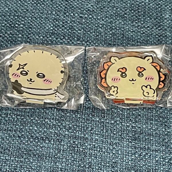 ちいかわ ピース!なみんなのアクリルスタンド シーサー ラッコ アクスタ