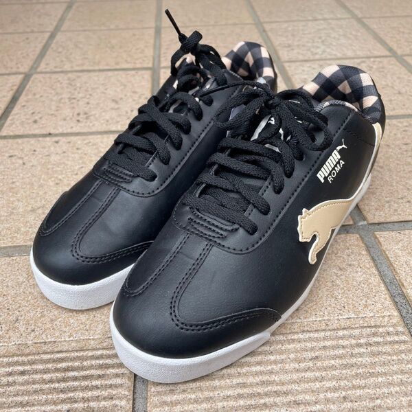スニーカー ブラック プーマ PUMA 23.5cm