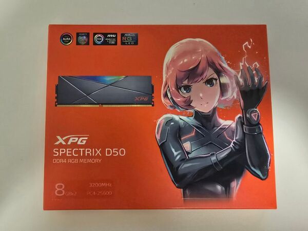XPG SPECTRIX D50 DDR4メモリー 16GB (2x8GB)