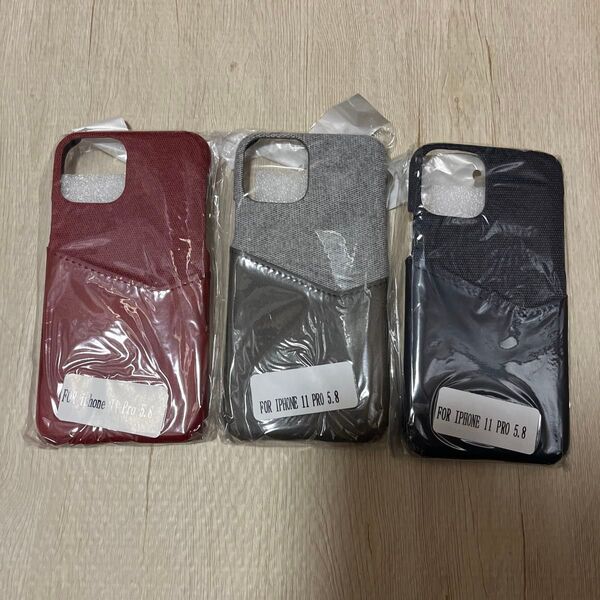 iPhone 11 pro ケース カバー スマホケース 3個セット jjjj