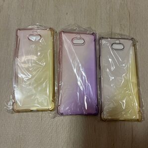 Xperia 8 ケース カバー ソフトケース tpu 3個セット xxx