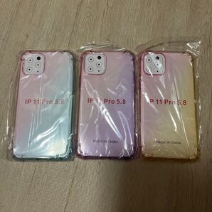 iPhone 11 pro ケース カバー スマホケース 3個セット aaaa