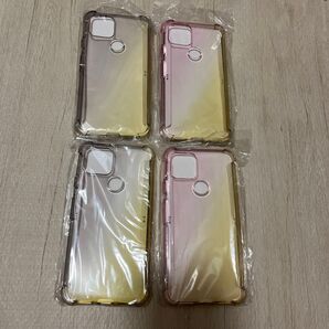 Google pixel 5ケース カバー ハードケース 4個セット