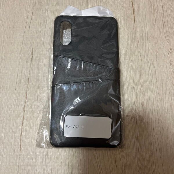 Xperia ace ii ケース カバー ハードケース ブラック aa