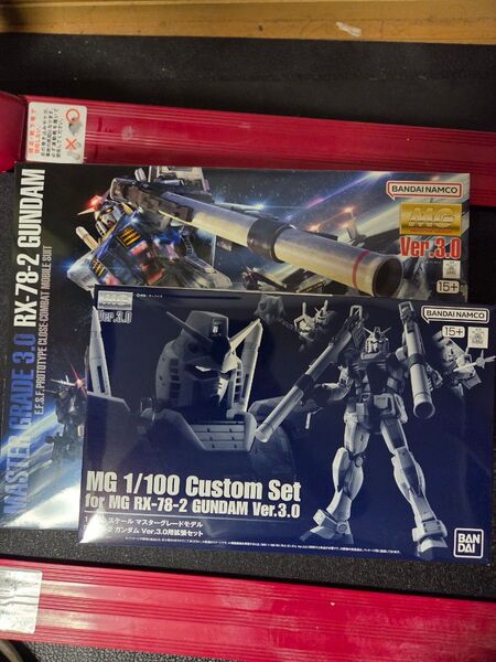 拡張セット+RX-78-2 ガンダム Ver.3.0 (1/100スケール MG 機動戦士ガンダム 機動戦士ガンダム(ファースト)