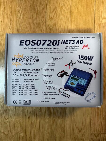 EOS0720i NET3 AD M ハイペリオン 充電器 HYPERION