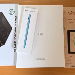 iPad 第10世代 + goojodoq キーボードケース + iPad用ペンシル + ペーパーライクフィルム