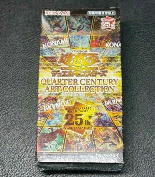 遊戯王 クォーターセンチュリーアートコレクション 1BOX シュリンク付き