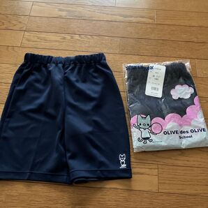 OLIVE des OLIVE School ハーフパンツ 160 新品 未使用 2枚セット