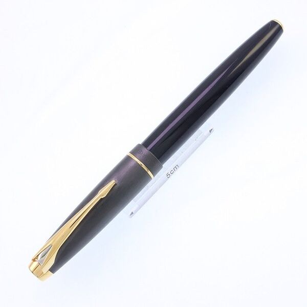 激レアモデル PARKER パーカー 万年筆 #100 コバルトブラックGT M!激レア!アンティーク
