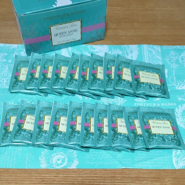 FORTNUM & MASON フォートナム&メイソン QUEEN ANNE ティーバッグ 20袋 賞味期限2027.03