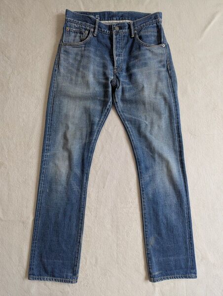 visvim ヴィズヴィム SOCIAL SCULPTURE DENIM 01.2D5 W30 L30/加工デニムパンツ