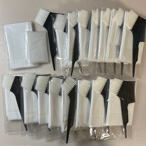 セルフカラー カラーリング ブラシ 手袋 ケープ