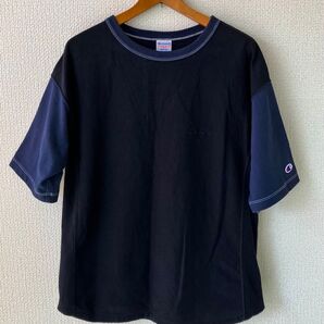 極美品リバースウィーブ チャンピオン tシャツ カットソー ツートン