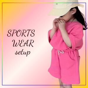 キッズ 子供 セットアップ スポーツウェア スポーツ 寝巻き かわいい 可愛い 快適 速乾 体操 おしゃれ プール 夏 海 セット