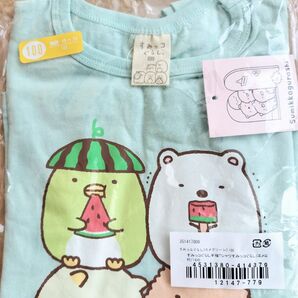 【100サイズ◎すみっコぐらし半そでTシャツ】人気のそでフリル 綿