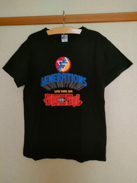 GENERATIONS 少年クロニクル ツアーTシャツ 黒 Mサイズ