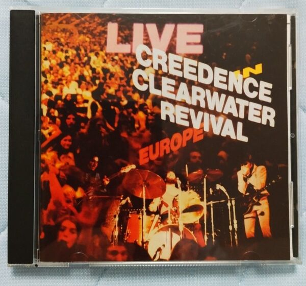 入手困難リイシューリマスター盤 CCR/クリーデンス・クリアウォーター・リバイバル【ライヴ・イン・ヨーロッパ+2】輸入盤おまけ解説