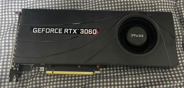 ZOTAC RTX3060 12GB 本体のみ 訳あり