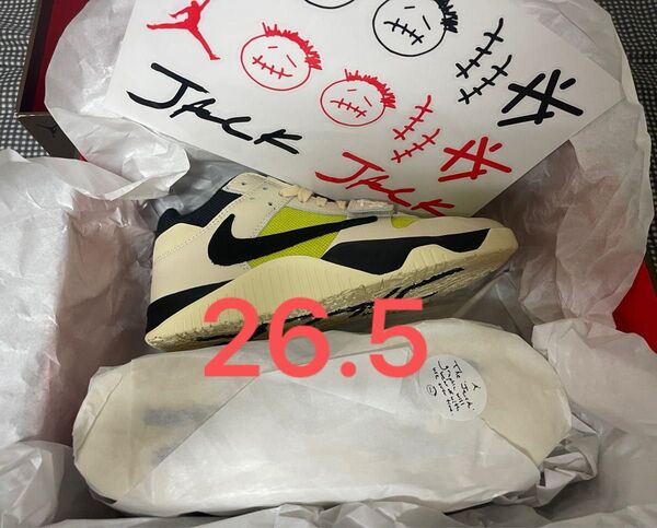 Travis Scott Nike Jordan Jumpman Jack TR CJ1 T-Rexx Bright Cactus